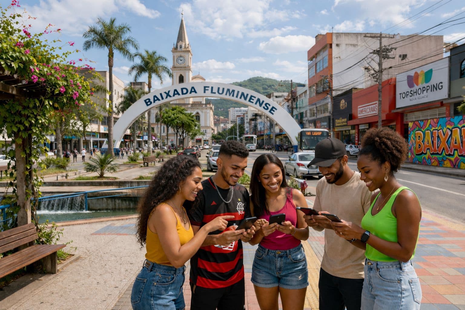 Brasil - conectividade Baixada.tel